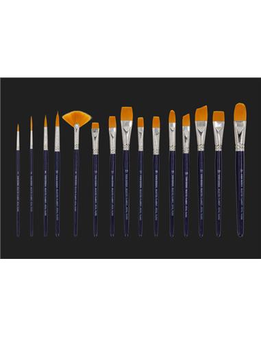 SET PINCELES 15UD CORTOS ACUARELA-TEMPERA VAN GOGH