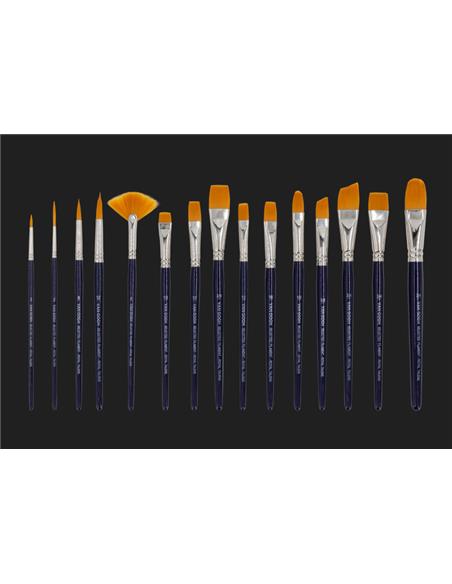 SET PINCELES 15UD CORTOS ACUARELA-TEMPERA VAN GOGH