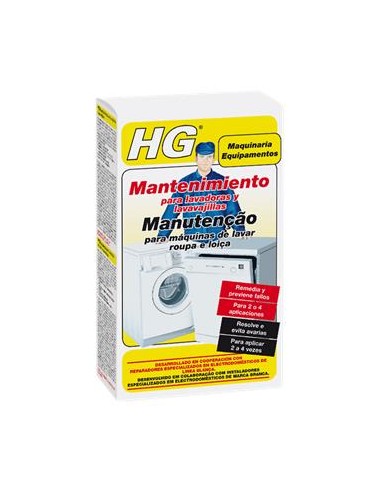 Hg mantenimiento lavadoras-lavavajillas - 2x0.1kg