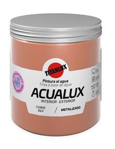 ACUALUX METALIZADO COBRE 863 250 ml.