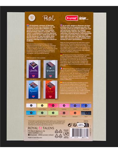 CAJA LAPICES 12 PASTEL BRUYNZEEL DESIGN - UD