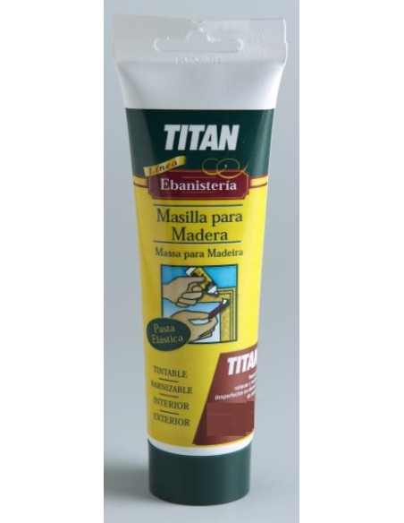 Masilla madera titan wengue tb 125 ml.