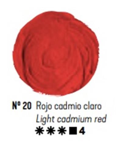 Oleo titan rojo cadmio claro 60 ml