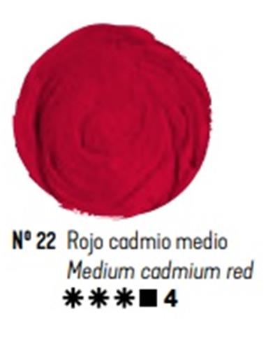 Oleo titan rojo cadmio medio 60 ml