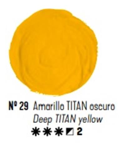 Oleo titan amarillo titan oscuro 60 ml.