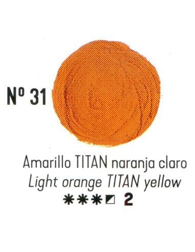 Oleo titan amarillo titan naranja claro 60 ml.