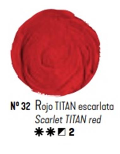 Oleo titan rojo titan escarlata 60 ml