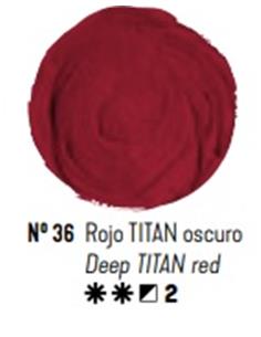 Oleo titan rojo titan oscuro 60 ml