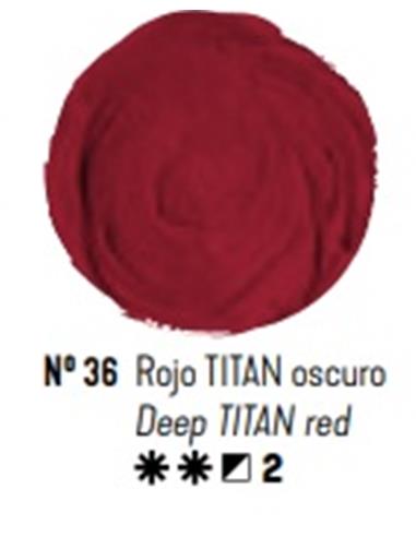 Oleo titan rojo titan oscuro 60 ml