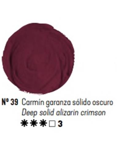 Oleo titan carmin garanza solido oscuro 60 ml