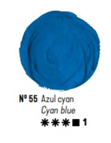 Oleo titan azul cyan 60 ml.