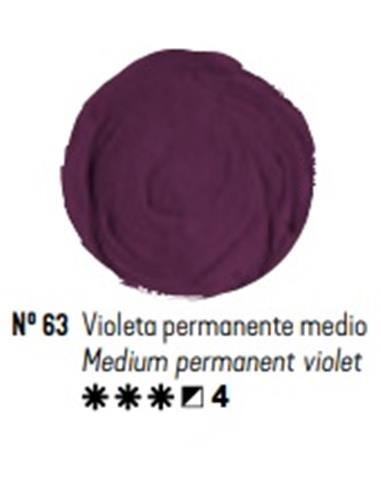 Oleo titan violeta permanente medio 60 ml.*