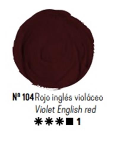 Oleo titan rojo ingles violaceo 60 ml