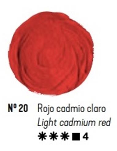 Acrilico titan rojo cadmio claro 60 ml