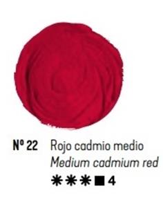 Acrilico titan rojo cadmio medio 60 ml