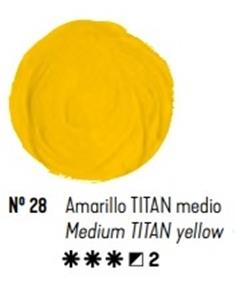 Acrilico titan amarillo titan medio 60 ml