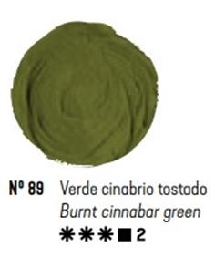 Acrilico titan verde cinabrio tostado 60 ml.