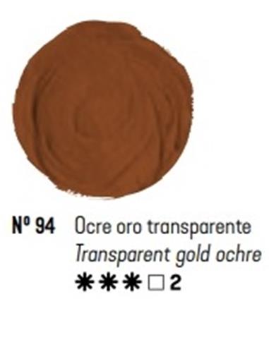 Acrilico titan ocre oro transparente 60 ml