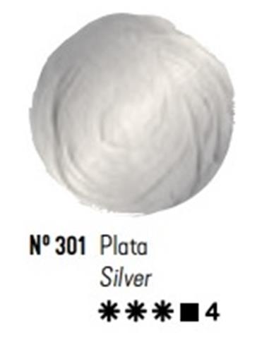 Acrilico titan plata 60 ml.