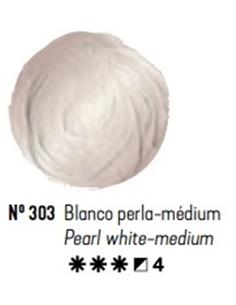 Acrilico titan blanco perla medium 60 ml.