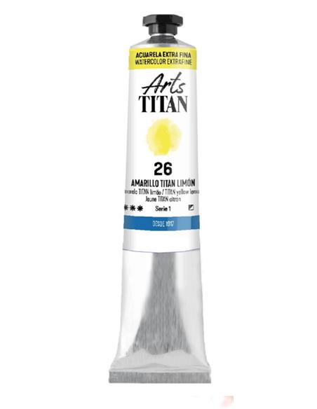 ACUARELA TITAN AMARILLO TITAN LIMON 20 ml*