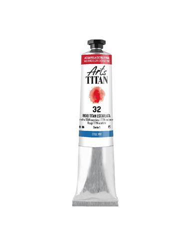 ACUARELA TITAN ROJO ESCARLATA 20 ml*