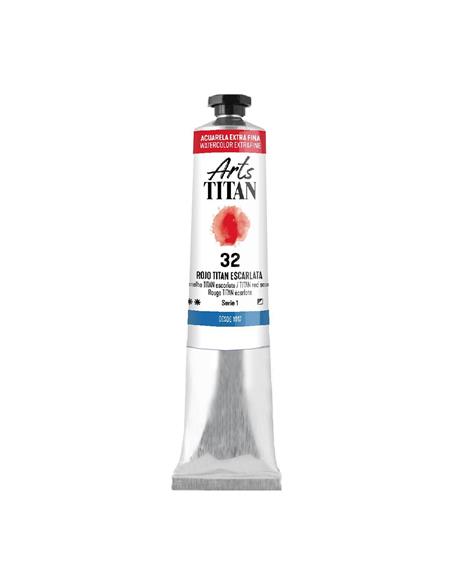 ACUARELA TITAN ROJO ESCARLATA 20 ml*