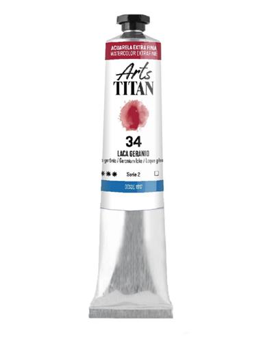 ACUARELA TITAN LACA GERANIO 20 ml*
