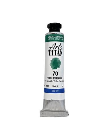 ACUARELA TITAN VERDE ESMERALDA 20 ml.