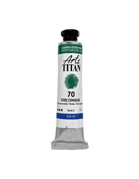 ACUARELA TITAN VERDE ESMERALDA 20 ml.
