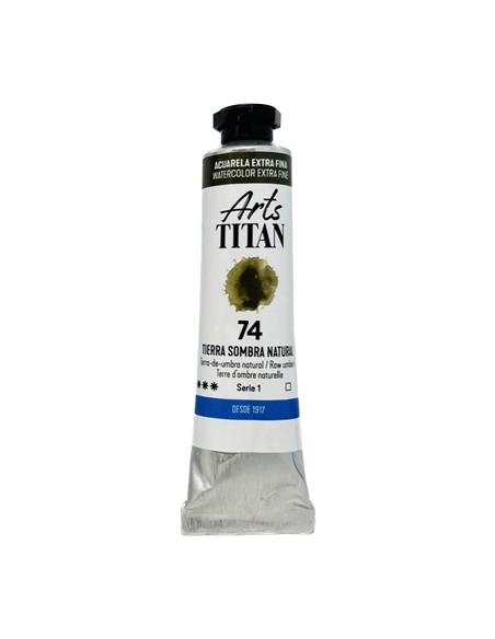 ACUARELA TITAN TIERRA SOMBRA NATURAL 20 ml.