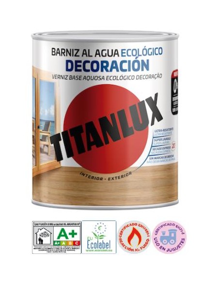 Barniz eco DECO. tx bte roble 1002 - 250 ml.