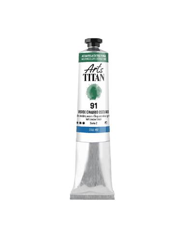ACUARELA TITAN VERDE CINABRIO OSCURO 20 ml