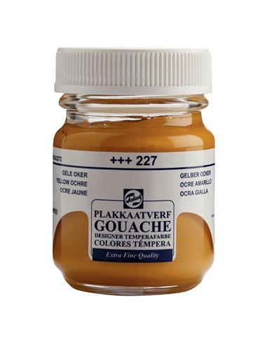 Tempera EXTRAF.talens ocre amarillo 50 ml.