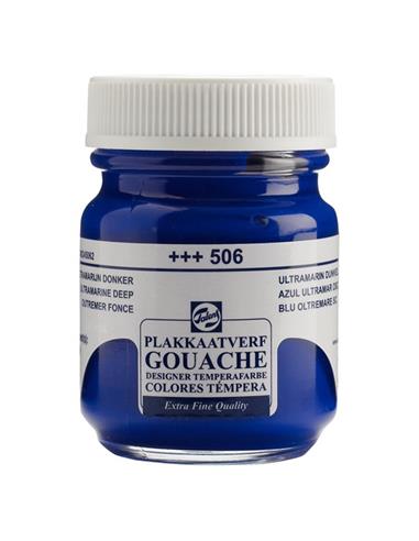 Tempera EXTRAF.talens azul ULTR.oscuro 50 ml.