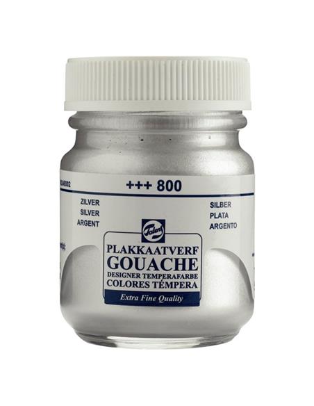 Tempera EXTRAF.talens plata 50 ml.