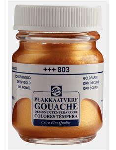 Tempera EXTRAF.talens oro oscuro 803  50 ml.
