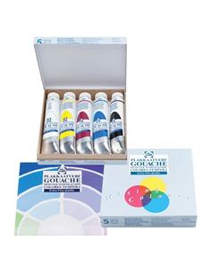 Estuche carton tempera extrafina 5 tb 20 ml.