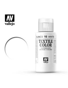 Pintura tela textile blanco (opaco) 60 ml.