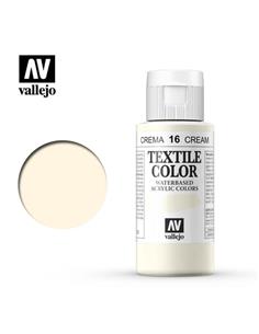Pintura tela textile CREMA(16) 60 ml.