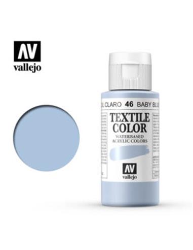 Pintura tela textile azul claro (46) 60 ml