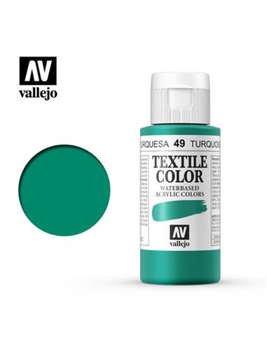 Pintura tela textile azul pato (49) 60 ml