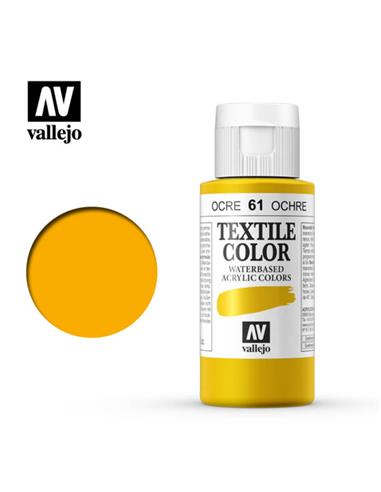 Pintura tela textile ocre (61) 60 ml