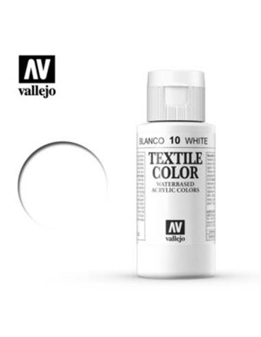 Pintura tela textile blanco (opaco) 200 ml.