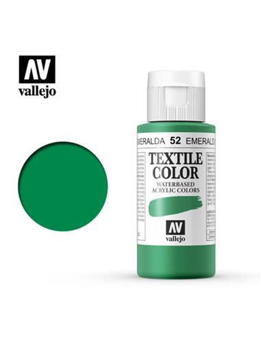 Pintura tela textile esmeralda 200 ml.
