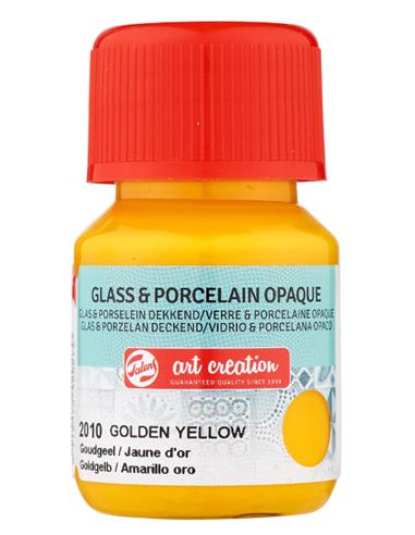 Vidrio & Porcelana Opaco Frasco 30 ml AMARILLO ORO