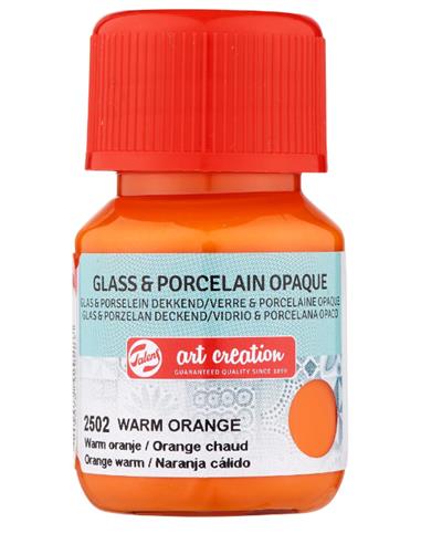 Vidrio & Porcelana Opaco Frasco 30 ml NARANJA CAL