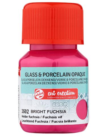 Vidrio & Porcelana Opaco Frasco 30 ml FUCSIA BRILLANTE