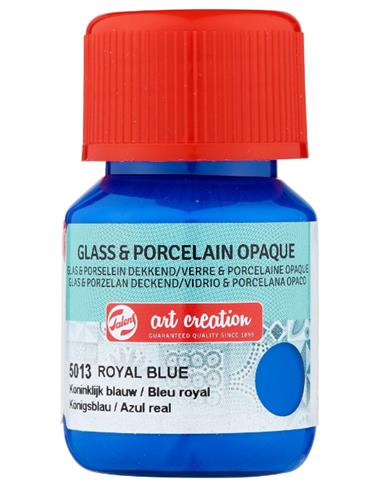 Vidrio & Porcelana Opaco Frasco 30 ml AZUL REAL