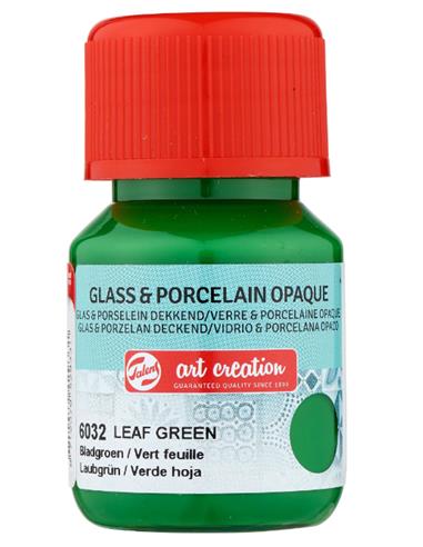 Vidrio & Porcelana Opaco Frasco 30 ml VERDE HOJA